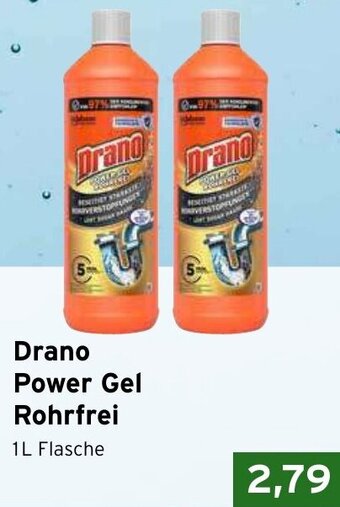 CAP Markt Drano Power Gel Rohrfrei 1L Flasche Angebot