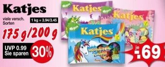 Krümet Sonderposten Katjes 175 g/200 g Angebot