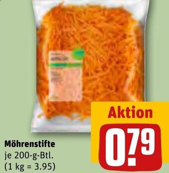 REWE Möhrenstifte 200-g-Btl. Angebot