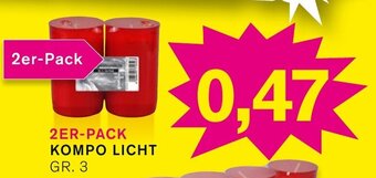 KODi 2ER-PACK KOMPO LICHT GR. 3 Angebot