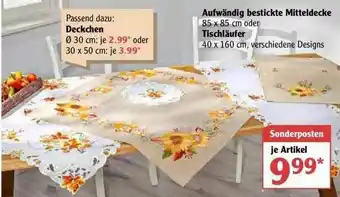 Globus Deckchen Angebot