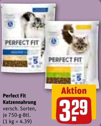 REWE Perfect Fit Katzennahrung 750-g-Btl. Angebot