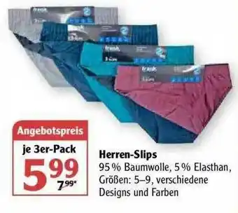 Globus Herren Slips Angebot