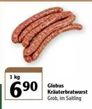 Globus Globus Kräuterbratwurst Angebot