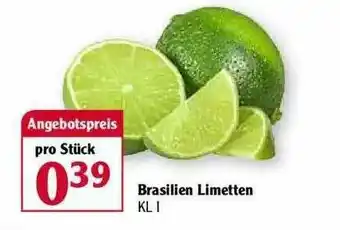 Globus Brasilien Limetten Angebot