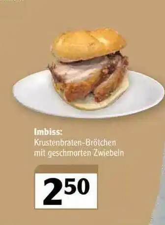 Globus Imbiss Angebot