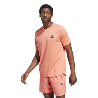 Decathlon T-shirt fitness cardio adidas herren koralle Angebot