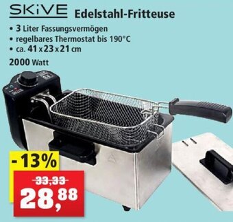 Thomas Philipps SKIVE Edelstahl-Fritteuse Angebot