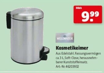 Hagebau WELLWATER Kosmetikeimer Angebot