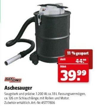 Hagebau GO/ON! Aschesauger Angebot