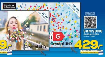 Euronics Berlet SAMSUNG GU55AU7179U Angebot