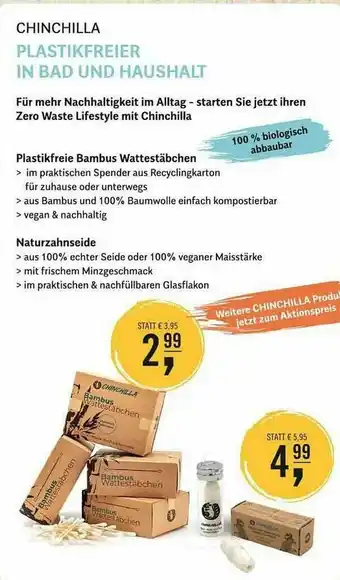 Reformhaus Bacher Chinchilla Plastikfreier In Bad Und Haushalt Angebot