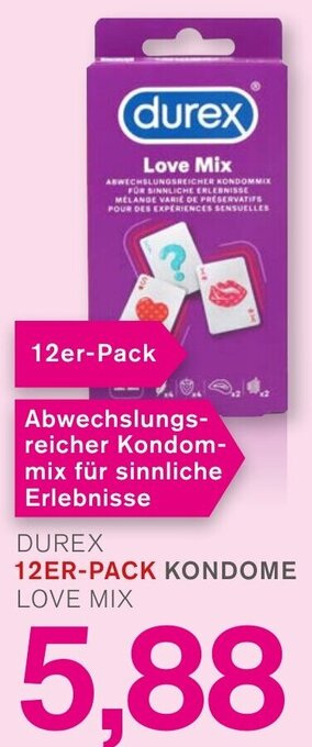 KODi DUREX 12ER-PACK KONDOME LOVE MIX Angebot