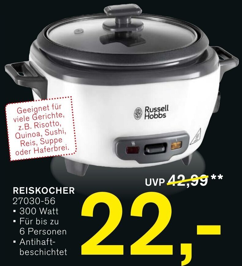 Russell Hobbs REISKOCHER 2703056 Angebot bei KODi