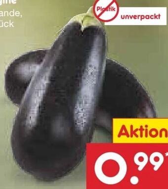 Netto Marken-Discount Aubergine Angebot