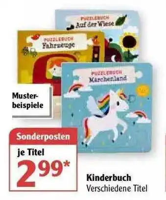 Globus Kinderbuch Angebot