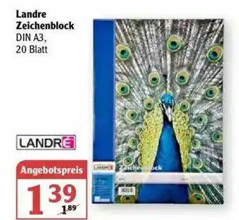 Globus Landre Zeichenblock Angebot