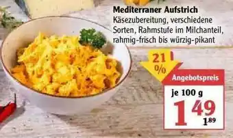 Globus Mediterraner Aufstrich Angebot