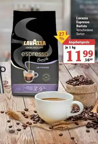 Globus Lavazza Espresso Barista Angebot