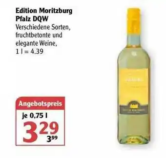 Globus Edition Moritzburg Pfalz Dqw Angebot