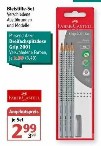 Globus Bleistifte-set Faber-castell Angebot