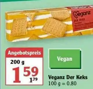 Globus Veganz Der Keks Angebot