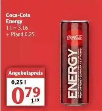 Globus Coca-cola Energy Angebot