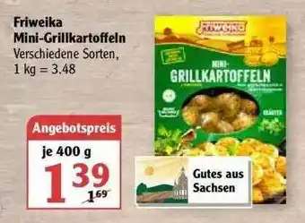 Globus Friweika Mini-grillkartoffeln Angebot