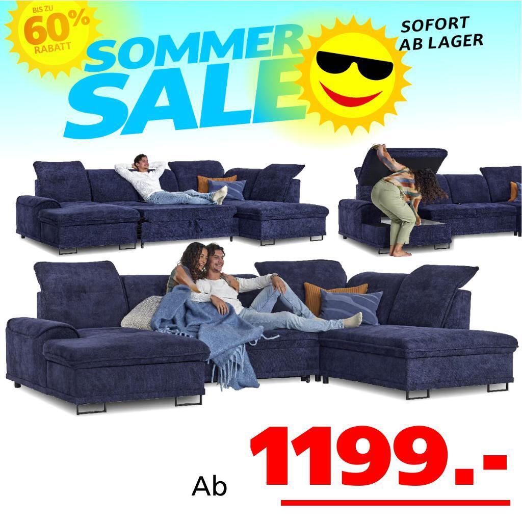 Seats and sofas boss wohnlandschaft Angebot bei Seats and Sofas