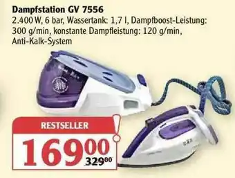 Globus Dampfstation Gv 7556 Angebot