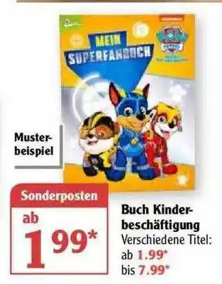 Globus Buch Kinder-beschäftigung Angebot