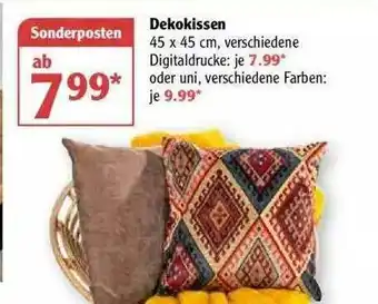 Globus Dekokissen Angebot