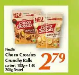 inkoop Nestlé Choco Crossies Crunchy Balls Angebot