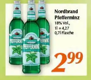 inkoop Nordbrand Pfefferminz Angebot