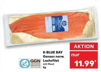 Kaufland K-blue Ray Ganzes Lachsfilet Angebot