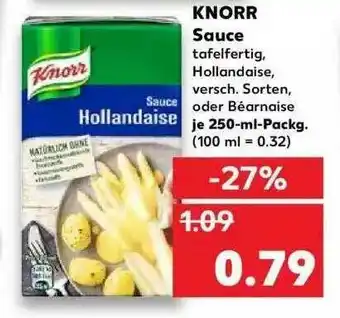 Kaufland Knorr Sauce Angebot