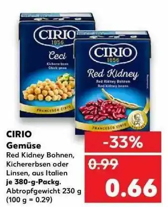 Kaufland Cirio Gemüse Angebot