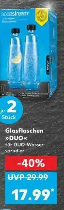 Kaufland Glasflaschen Duo Angebot