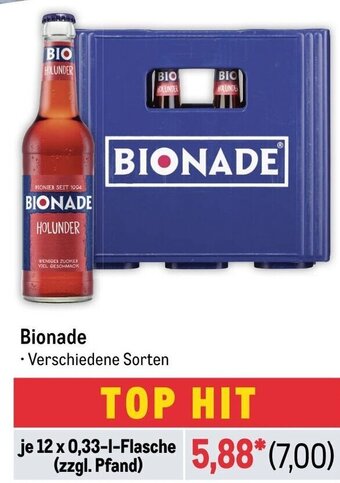 METRO Bionade • Verschiedene Sorten 12*330ml Angebot