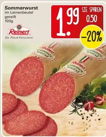 WEZ Reinert Sommerwurst 100 g Angebot