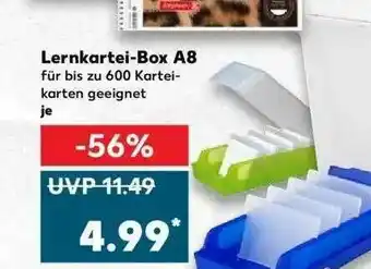 Kaufland Lernkartei-box A8 Angebot