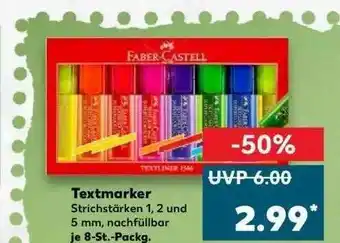 Kaufland Textmarker Faber-castell Angebot