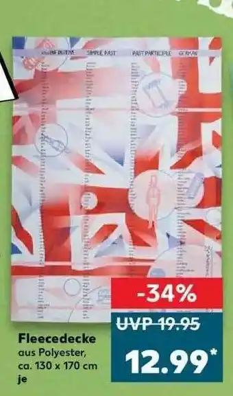 Kaufland Fleecedecke Angebot