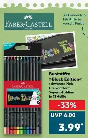 Kaufland Faber-castell Buntstifte „black Edition” Angebot