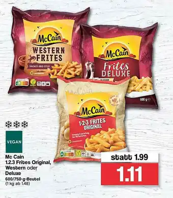 Famila Nord West Mc Cain Frites Original Western Oder Deluxe Angebot