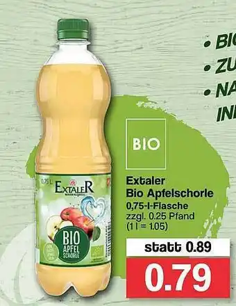 Famila Nord West Extaler Bio Apfelschorle Angebot