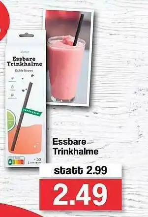 Famila Nord West Essbare Trinkhalme Angebot