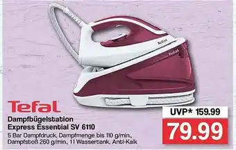 Famila Nord West Tefal Dampfbügelstation Express Essential Sv6110 Angebot