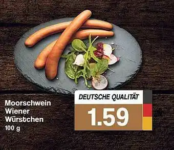 Famila Nord West Moorschwein Wiener Würstchen Angebot