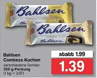 Famila Nord West Bahlsen Comtess Kuchen Angebot